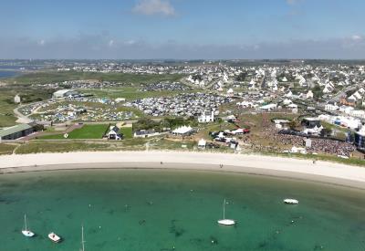 Photo drone site Petites Folies 2024