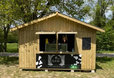 Glaces-artisanales-les-fermiers-sable-chalet-Tréhorenteuc