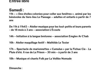 2025_12 marché de noel Pont Croix détails programme