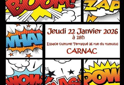 22 janv_Conférence sur l’Art BD_Carnac