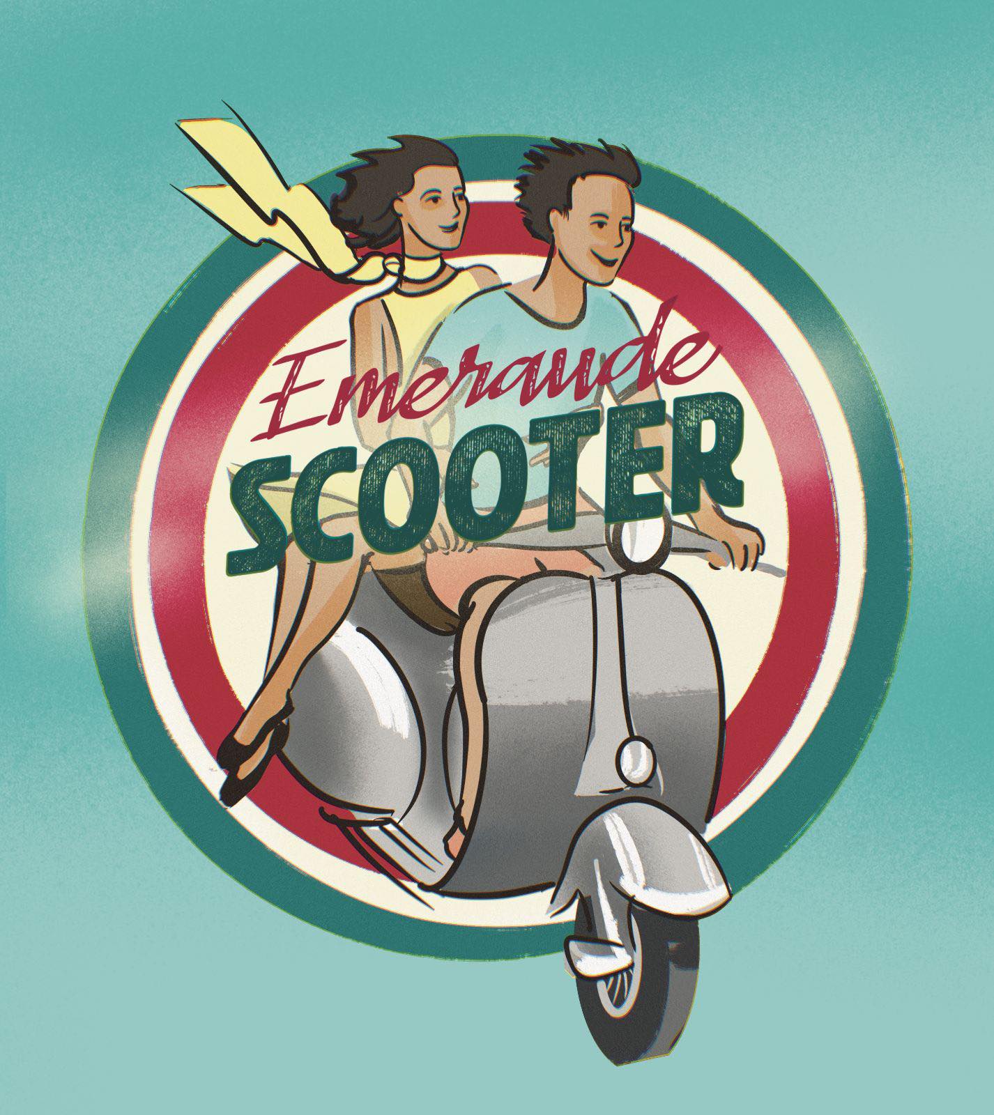 Logo Emeraude Scooter