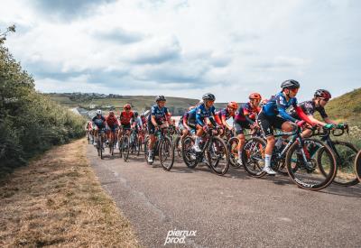 Compétition de cyclisme féminin 