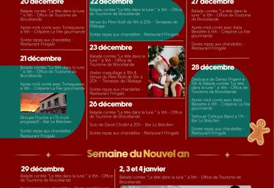 AFFICHE - Programme animation de Noël - 1