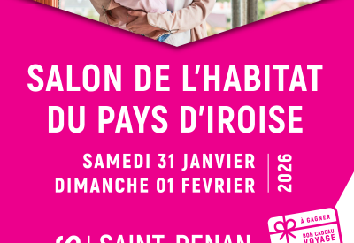 AFFICHE SAlon L'habitat St Renan