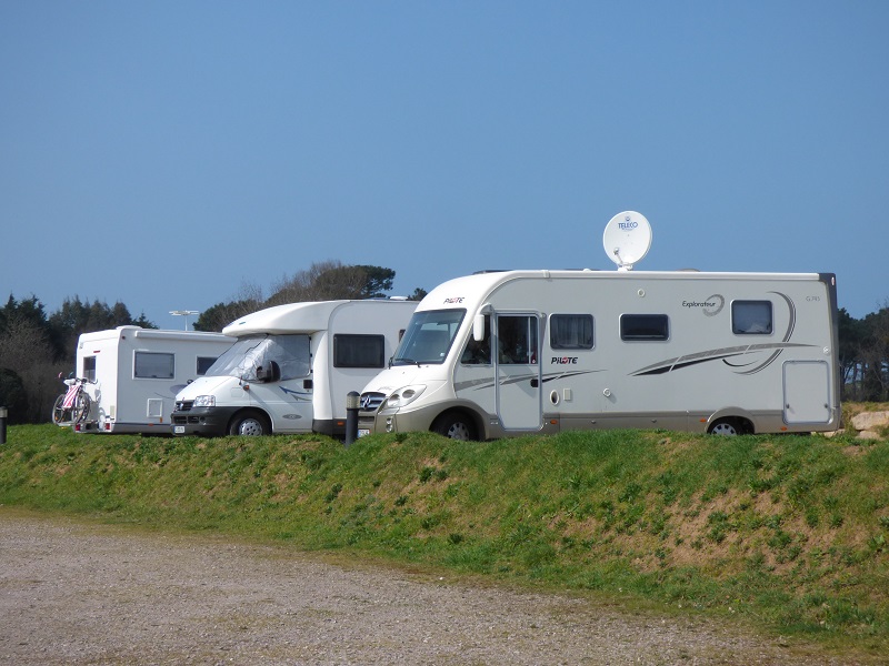 Aire de campingcars la Roche aux Cygrons Plévenon Côtes d'Armor