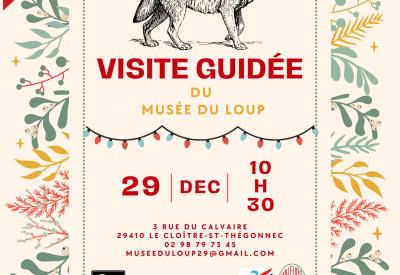 Affiche - visite guidée (29 décembre 2025)
