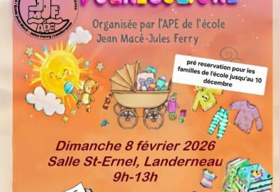 Affiche grande foire à la puériculture