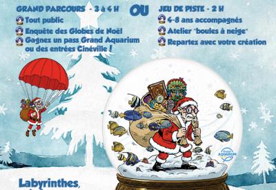 Affiche es expéditions de Noël d'Enigmus