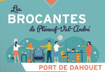 Affiche - Les brocantes de Pléneuf-Val-André