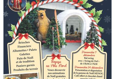 Animations de Noël à la Biscuiterie Menou