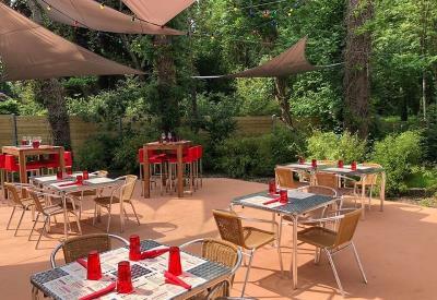 Restaurant le B13 - terrasse - Ploërmel - Brocéliande