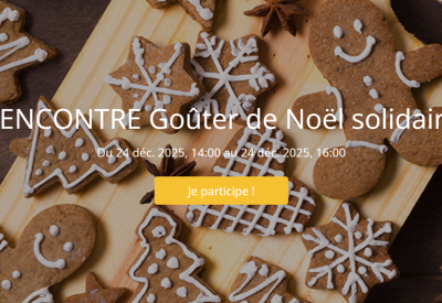 RENCONTRE Goûter de Noël solidaire