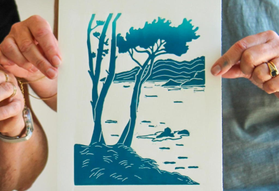 DECOUVERTE LINOGRAVURE NOEMIE COURANT