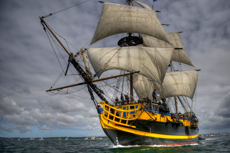 L'Étoile du Roy naviguant