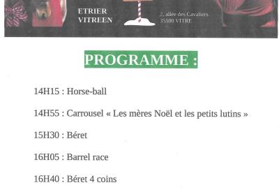 Fête de Noël  - dimanche 21 décembre Vitré 