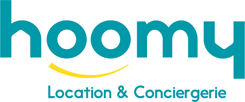 hoomy logo_location&conciergerie_Bleu