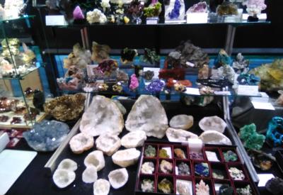 stand de minéraux