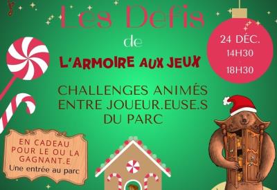 Affiche Les Défis de Noël