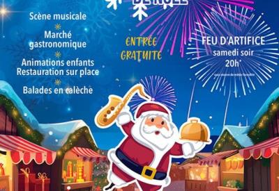 Affiche marché de Noël Val d'Izé 20 et 21 décembre
