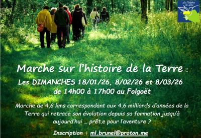 Marche histoire de la Terre 2026
