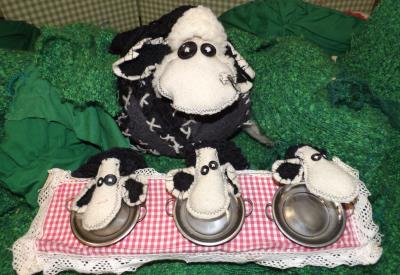 moutons noirs blancs moutons