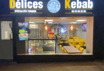 restaurant délices kebab - devanture - ploermel - bretagne