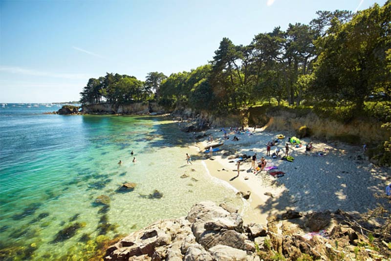 Plage De Bot Conan Fouesnant Tourisme Bretagne