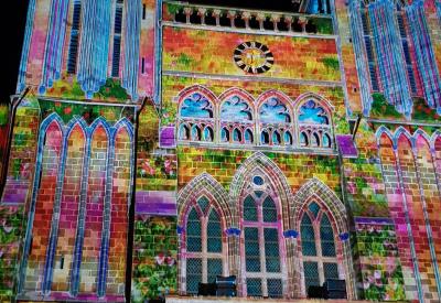 Saint-Pol-de-Léon Illuminations cathédrale
