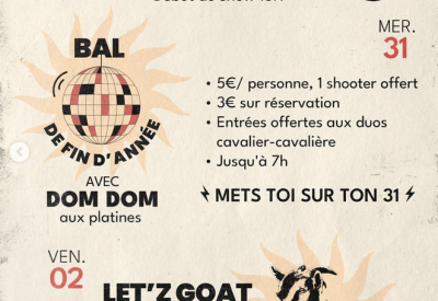 Programme de décembre