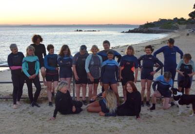 Sirènes lever de soleil Tréboul smile