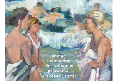 baignade d'hiver carantec