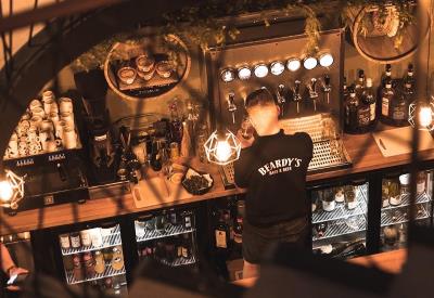 bar - beardy's bar - déco industrielle - Ploërmel