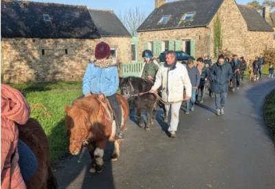 Balade équestre en famille