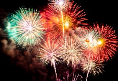 Feu artifice - Pont-l'Abbé -Pays Bigouden 