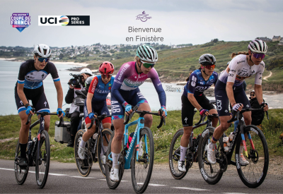 Compétition de cyclisme féminin 