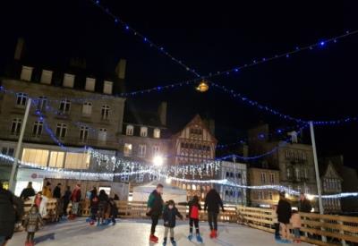 Noël à Guingamp : la patinoire
