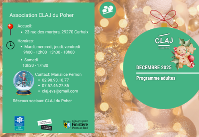 page de garde CLAJ adultes Decembre
