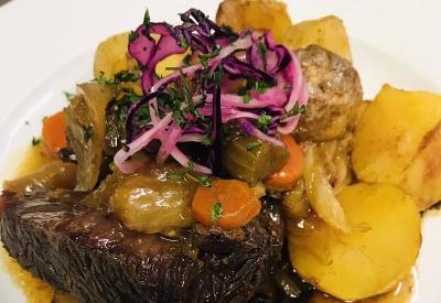 Le rond de serviette - plat de viande - Ploërmel - Brocéliande