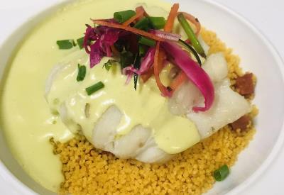 Le rond de serviette - plat de poisson - Ploërmel - Brocéliande