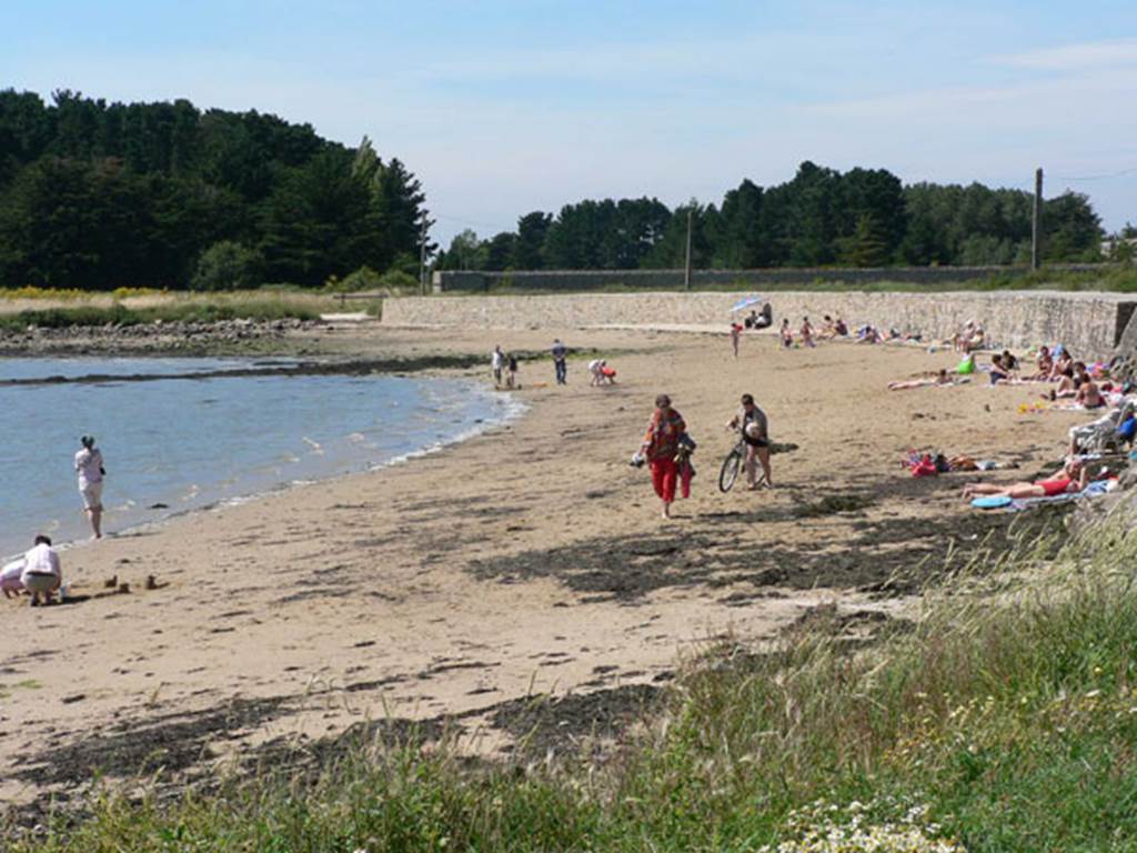 Plage - plage R’IAM MA-1 Plage de Montsarrac La Villeneuve 1 (Séné) | Tourisme dans le Morbihan