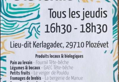 Marché -tête bêche -Plozévet -Pays bigouden